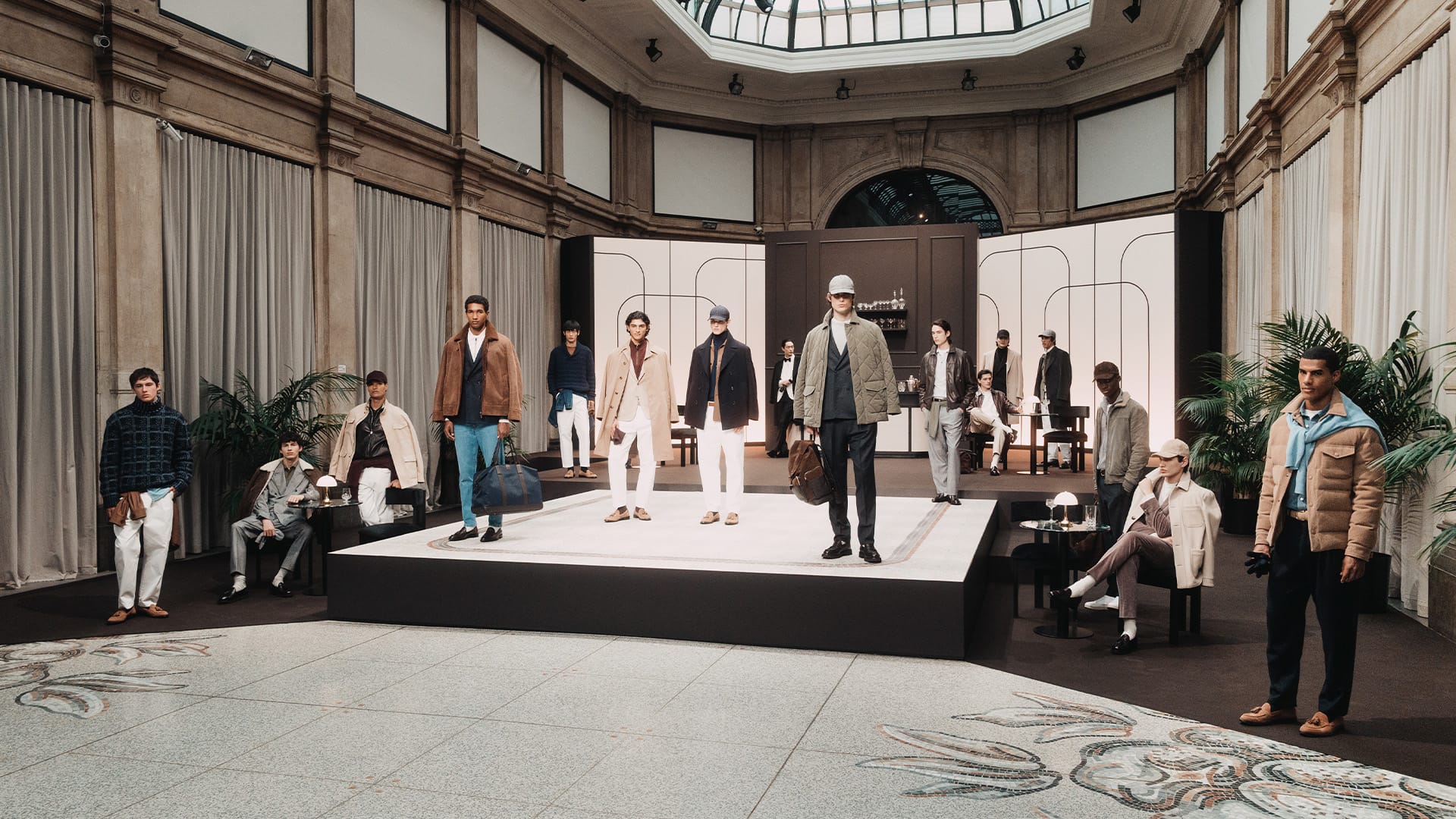 Fashion & Digital Projects | Ready2Fly for Canali FW26/27 Collection Presentation